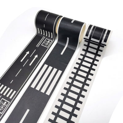 DIY ισχυρή συγκολλητική δύναμης ταινία εγγράφου Washi εθνικών οδών διαμορφωμένη δρόμος