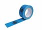 Μπλε τυπωμένη χρωματισμένη συσκευασία ταινία αγωγών υφασμάτων για τη διακόσμηση της υψηλής εκτατής δύναμης