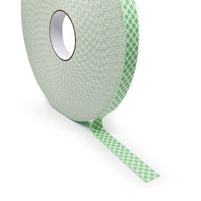 Διπλή επιχρισμένη ταινία από αφρό PU 1 mm λευκή ακρυλική κόλλα 24m