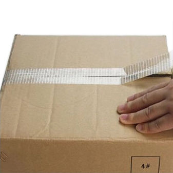 Μονόπλευρη διαφανής κόλλα από ίνες γυαλιού ενισχυμένη με μέγεθος 48mm*20m και πάχος 150mic για σφράγιση και κάλυψη