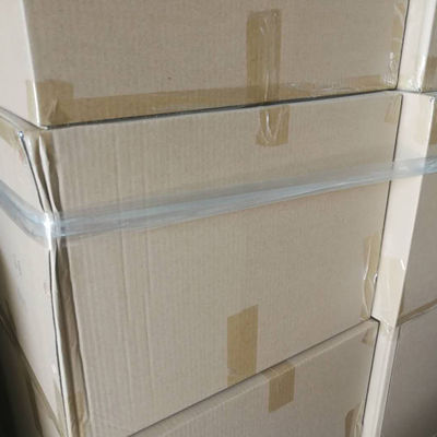 Μονόπλευρη διαφανής κόλλα από ίνες γυαλιού ενισχυμένη με μέγεθος 48mm*20m και πάχος 150mic για σφράγιση και κάλυψη