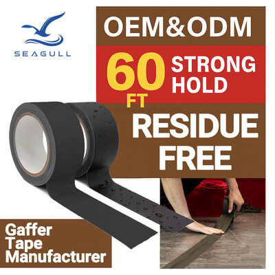 Ισχυρή Ταινία Γκάφερ Υφάσματος για Δάπεδα Εκδηλώσεων, Διαχείριση Καλωδίων, Προσωρινή Στερέωση