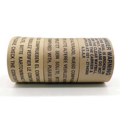 Ελεύθερη ταινία εγγράφου της Kraft συνήθειας Writable για τη σφράγιση κιβωτίων